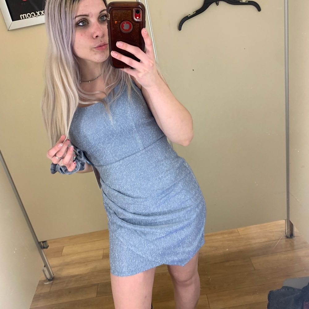 Sparkly Blue Dress